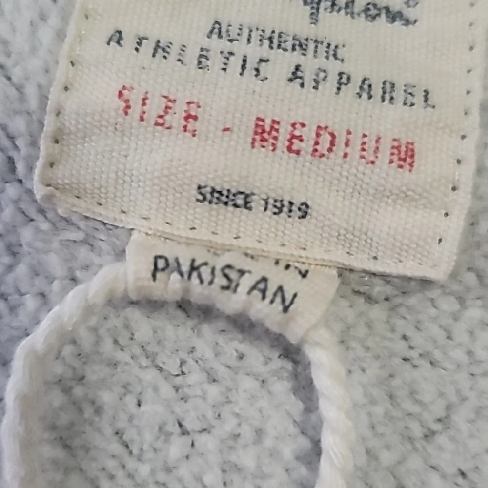 CHAMPION MEDIUM GREY COMFY COZY ATHLETIC APPAREL CREWNECK PULLOVER SWEATSHIRT - Picture 8 of 16